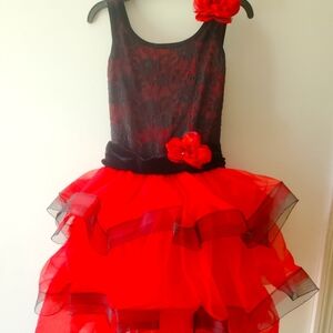 Spanish doll ballet costume
